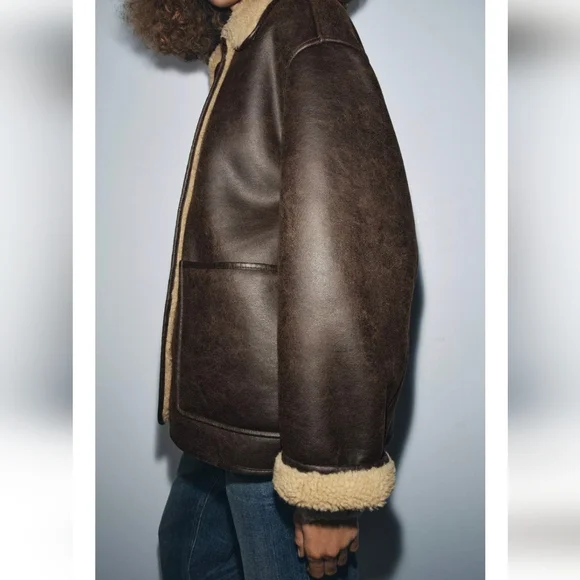 ZARA ZW COLLECTION DOUBLE-FACED JACKET